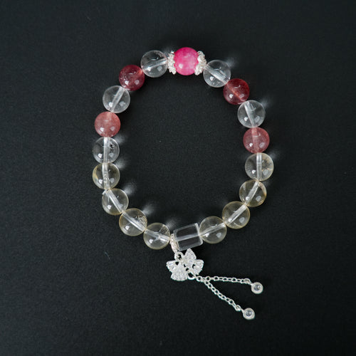 Fanmala Feng Yan "Wood Series" Bracelet - Five Elements Jewelry for Balancing Strong Wood Element, Handmade Gemstone Remedy for Flexibility, Expression & Grounding