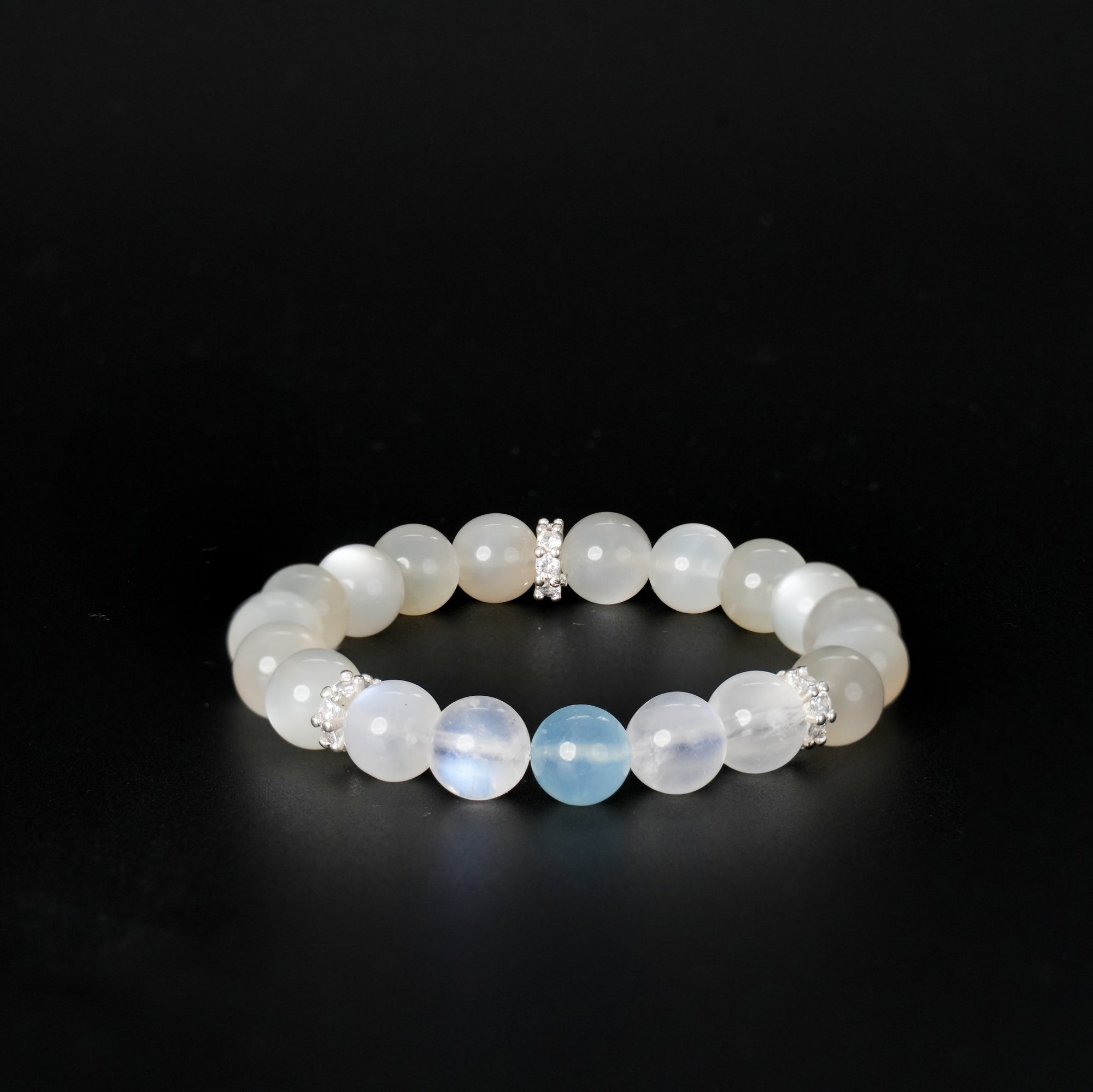 Fanmala Qing Run "Wood Series" Bracelet - Five Elements Jewelry for Balancing Weak Wood Element, Handmade Gemstone Remedy for Growth, Creativity &amp; New Beginnings